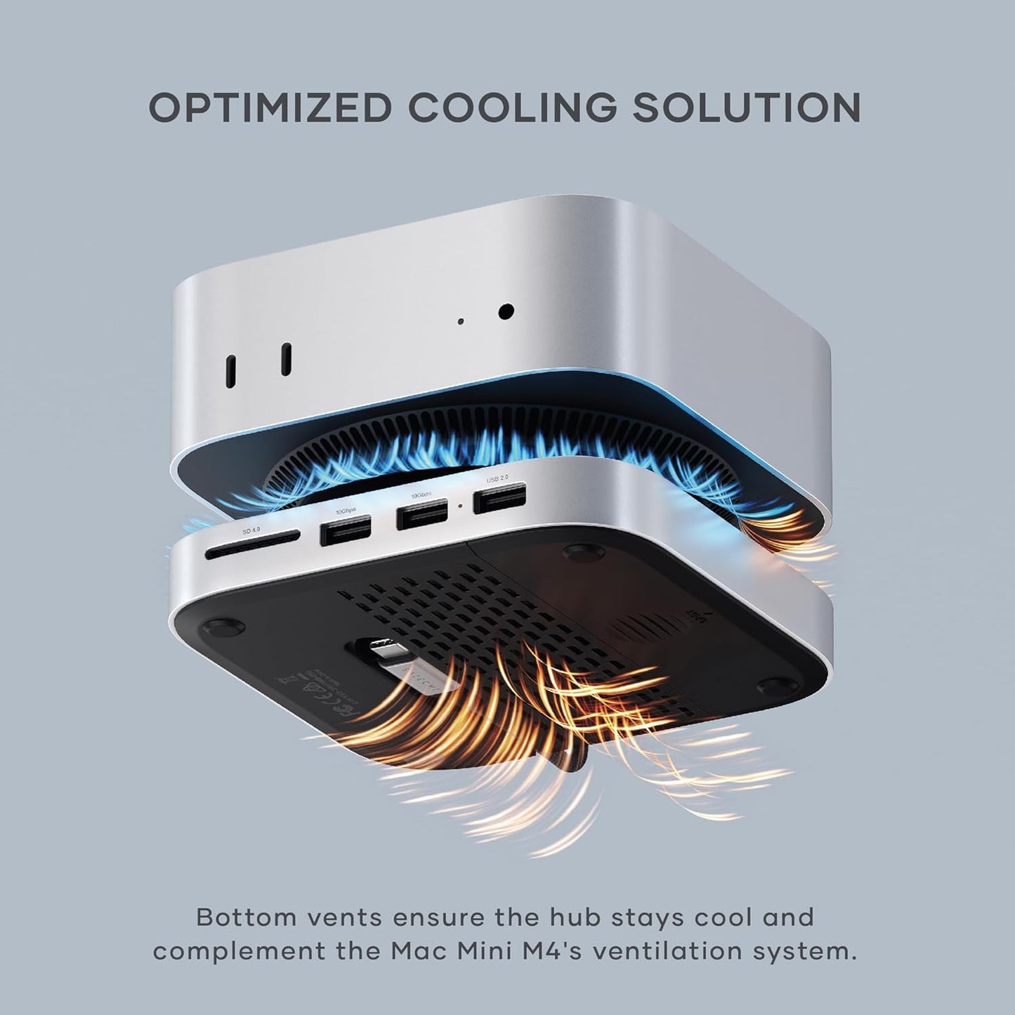 Satechi USB USB Hubs Hub & Stand with NVMe SSD Enclosure Docking Station DEMO