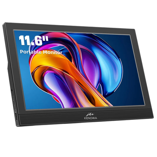 Kenowa 11.6 Monitors Inch Portable HDMI Type-C Monitor for Gaming & DEMO