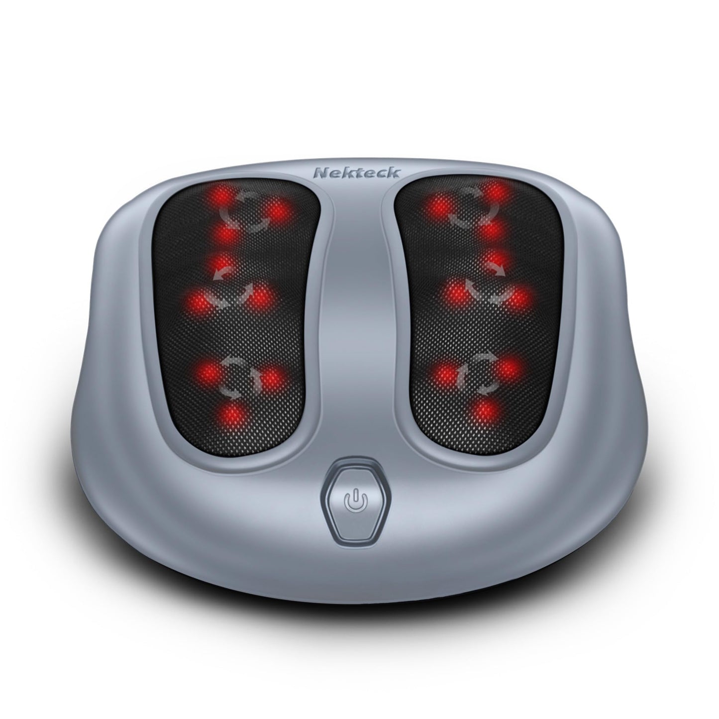 Nekteck Electric Foot Massager for Plantar Fasciitis & Pain Relief, Gray DEMO