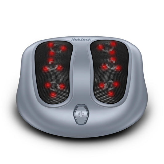 Nekteck Electric Foot Massager for Plantar Fasciitis & Pain Relief, Gray DEMO