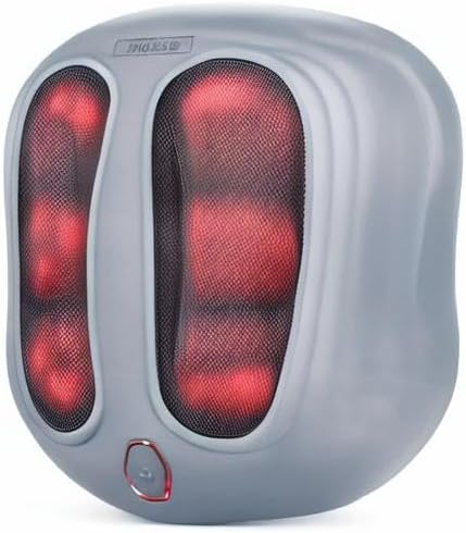Nekteck Electric Foot Massager for Plantar Fasciitis & Pain Relief, Gray DEMO