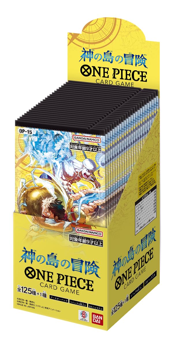 BANDAI One Piece Card Game Booster Pack The Adventure of Island God 24 Size NEW