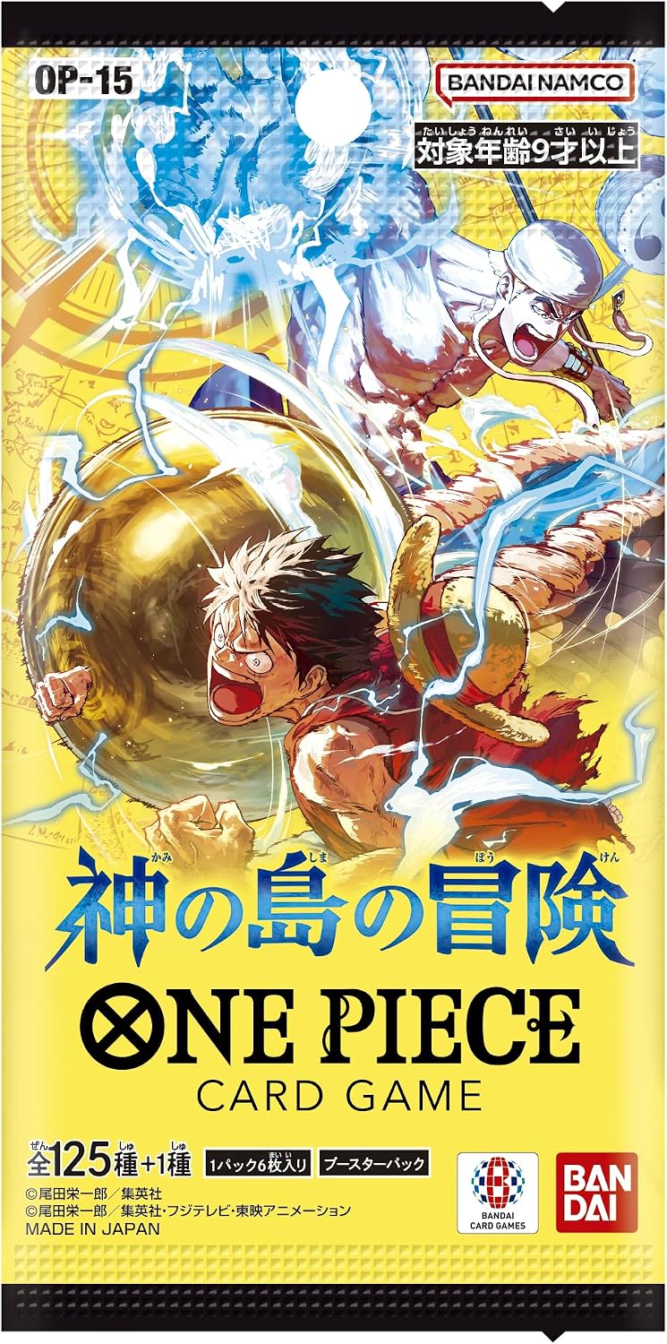 BANDAI One Piece Card Game Booster Pack The Adventure of Island God 24 Size NEW