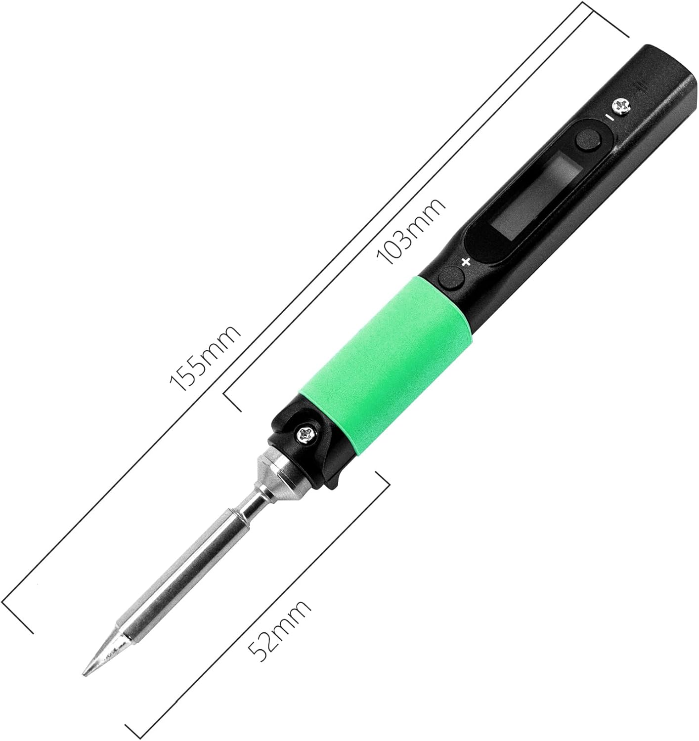 PINE64 Cordless Soldering Iron for Electronics Repair Portable Mini Black NEW