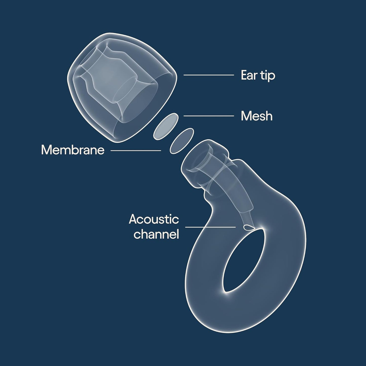Loop Stylish Certified Ear Plugs Hearing Protection 17dB SNR Coachella 1 NEW