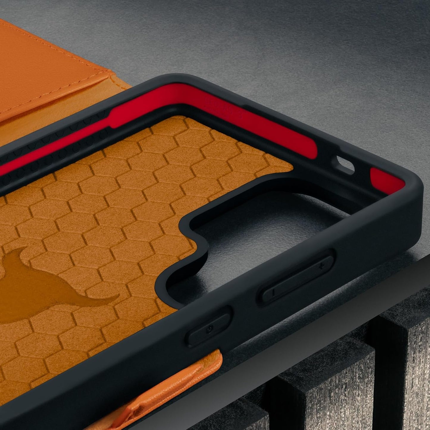 TORRO Leather Flip & Wallet Case for Samsung Galaxy S26 Ultra 5G Orange NEW