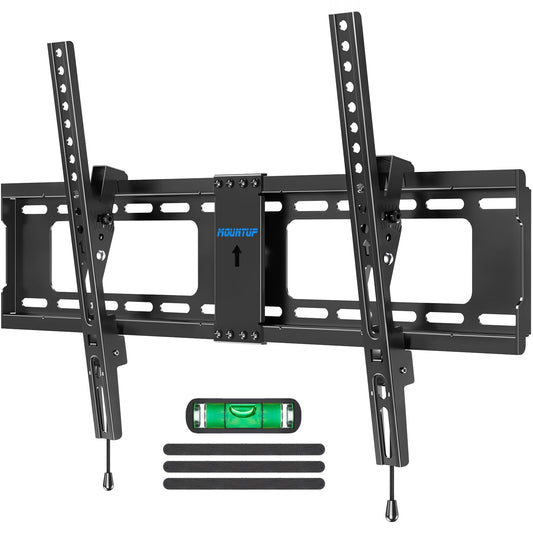 MOUNTUP TV Wall Mount Bracket Tilting for 37-82 Inch Flat Screen TVs Black NEW