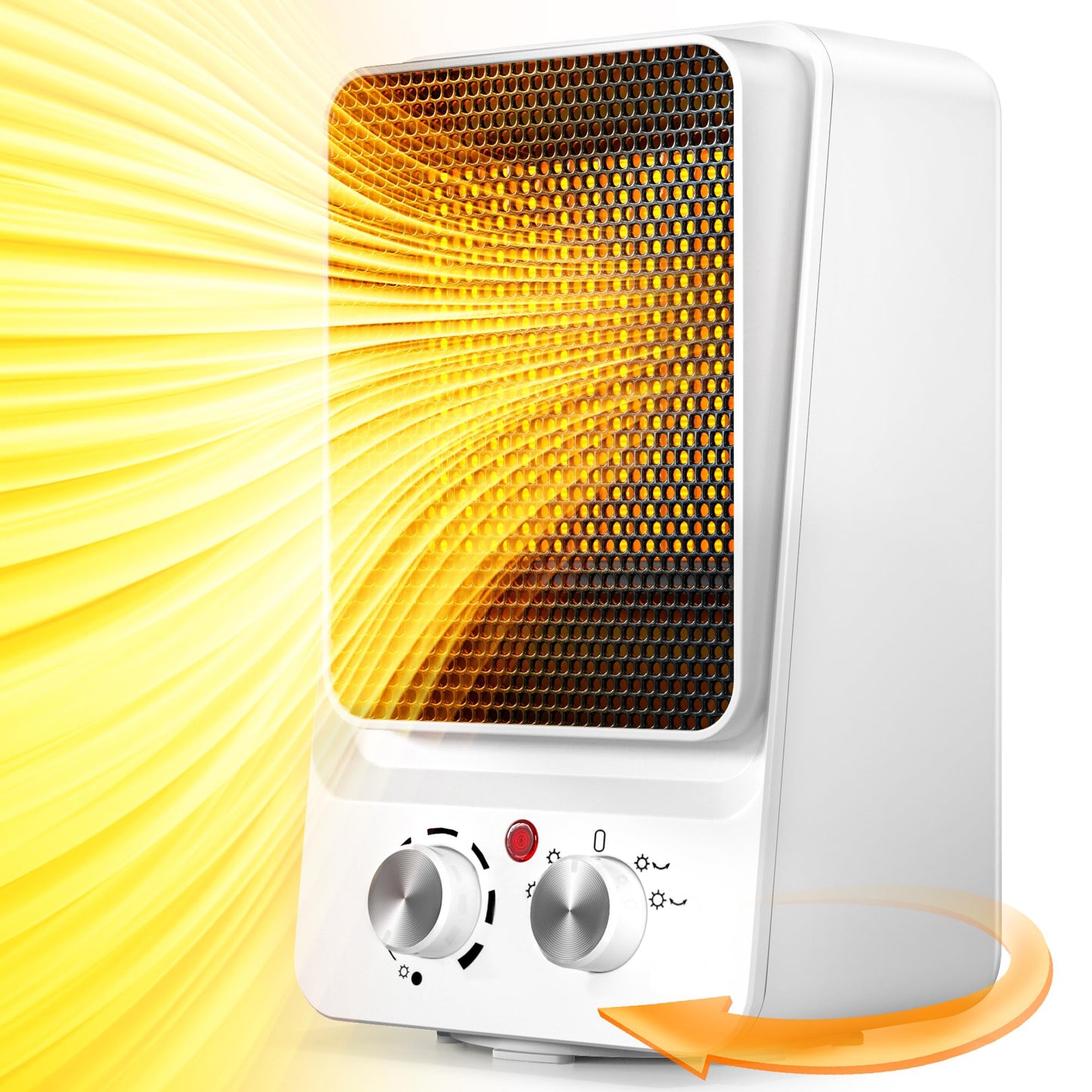 STORM HERO 1500W/750W Portable Electric Space Heater Household Heating DEMO