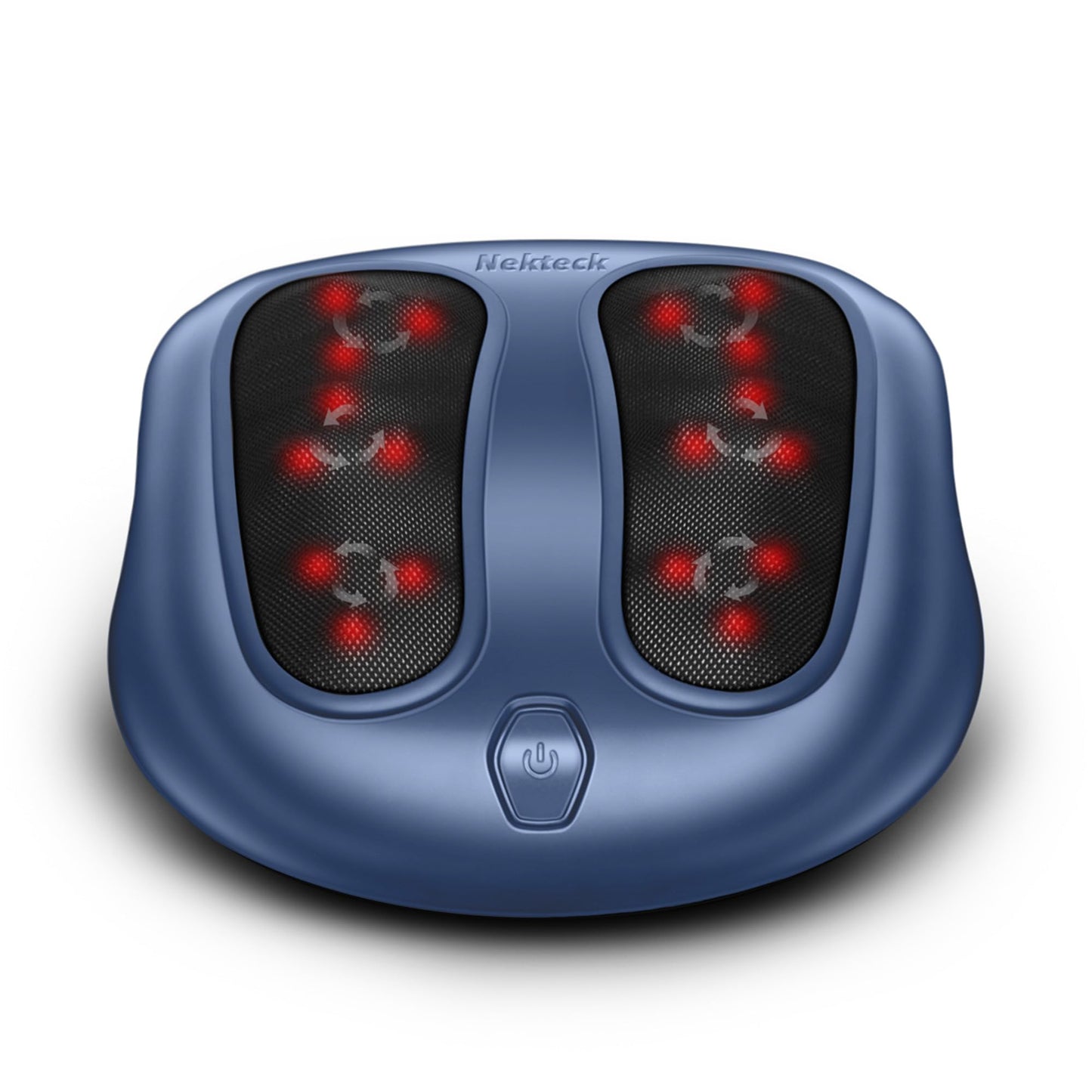 Nekteck Electric Foot Spa Massager with Heat & Shiatsu Therapy, Blue DEMO