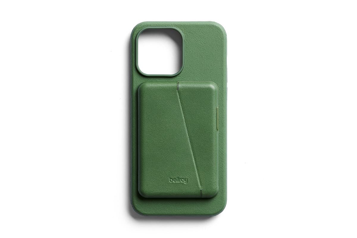 Bellroy Evergreen Leather Flip & Wallet Case for iPhone 14 Plus - Durable NEW