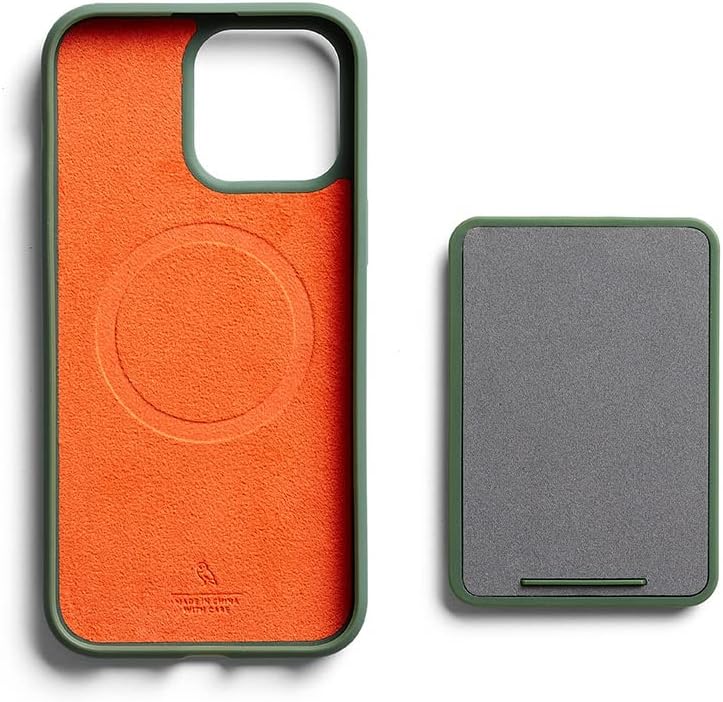 Bellroy Evergreen Leather Flip & Wallet Case for iPhone 14 Plus - Durable NEW