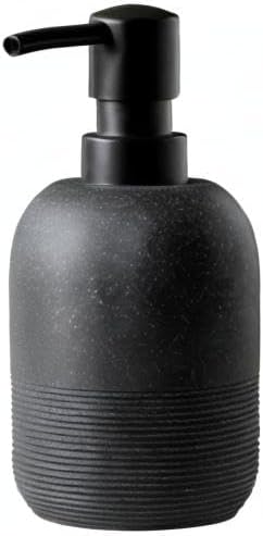 Premium 300ml Black Pump Dispenser for Bathroom Countertop - Capacity Size NEW