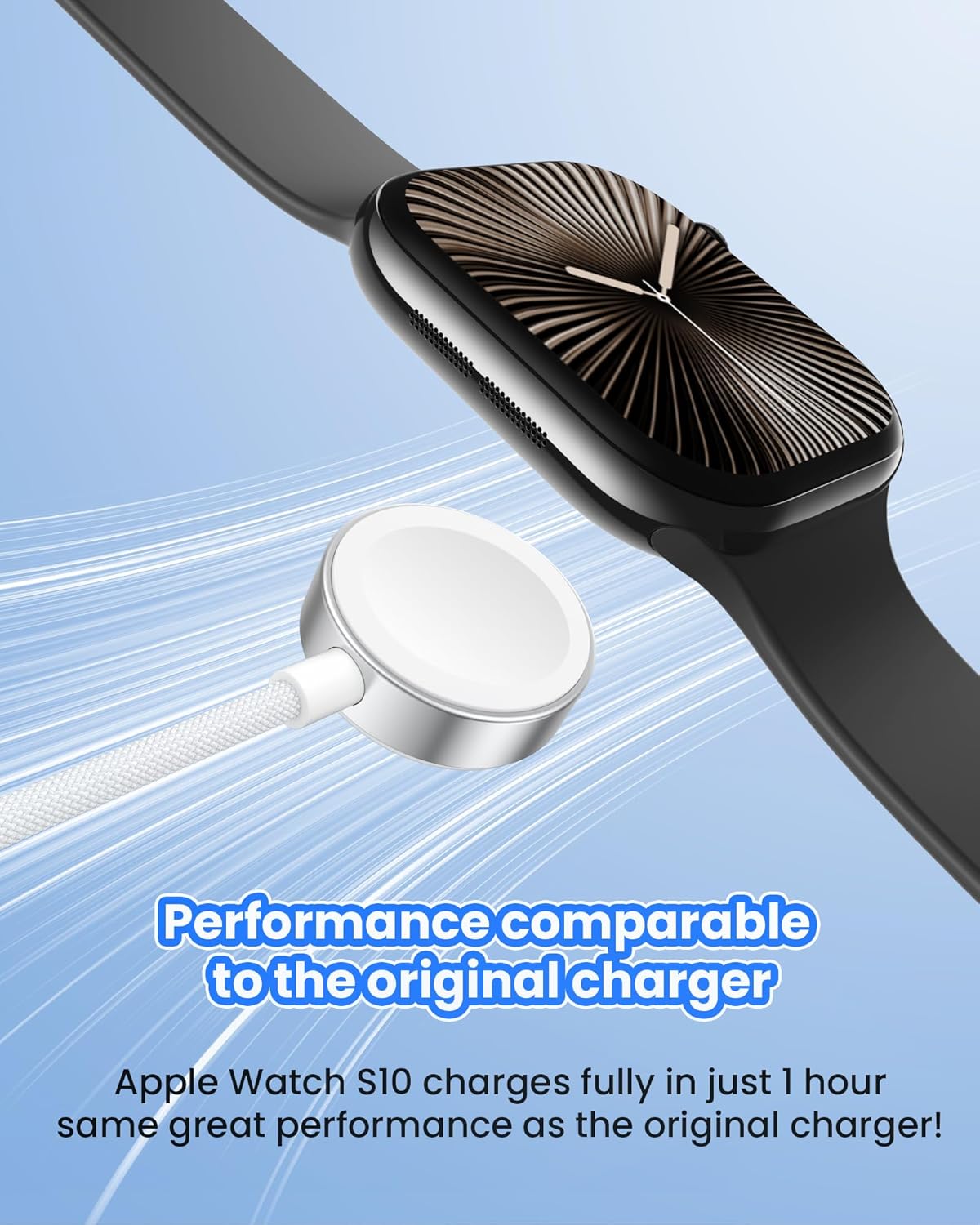 5W USB-C Fast Charging Dock for Apple Watch Series Ultra2, Ultra White 1m DEMO