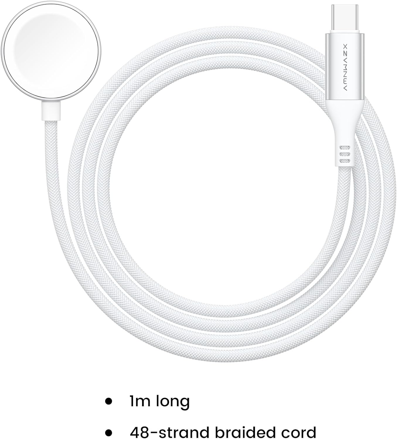 5W USB-C Fast Charging Dock for Apple Watch Series Ultra2, Ultra White 1m DEMO