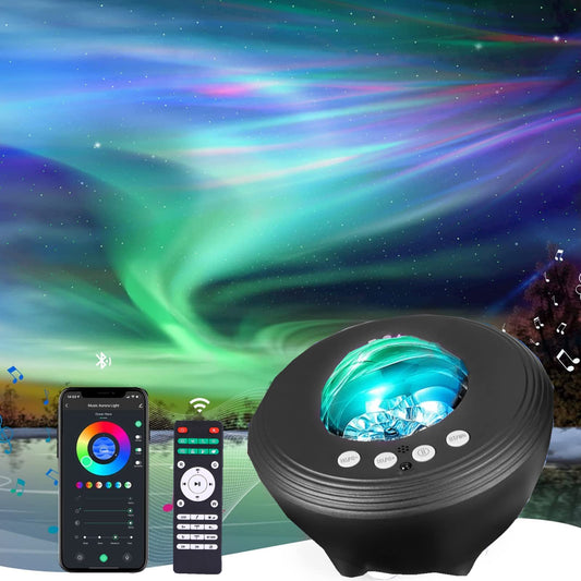 Mesmerizing Aurora Night Lights Galaxy Projector with Smart App Control & DEMO