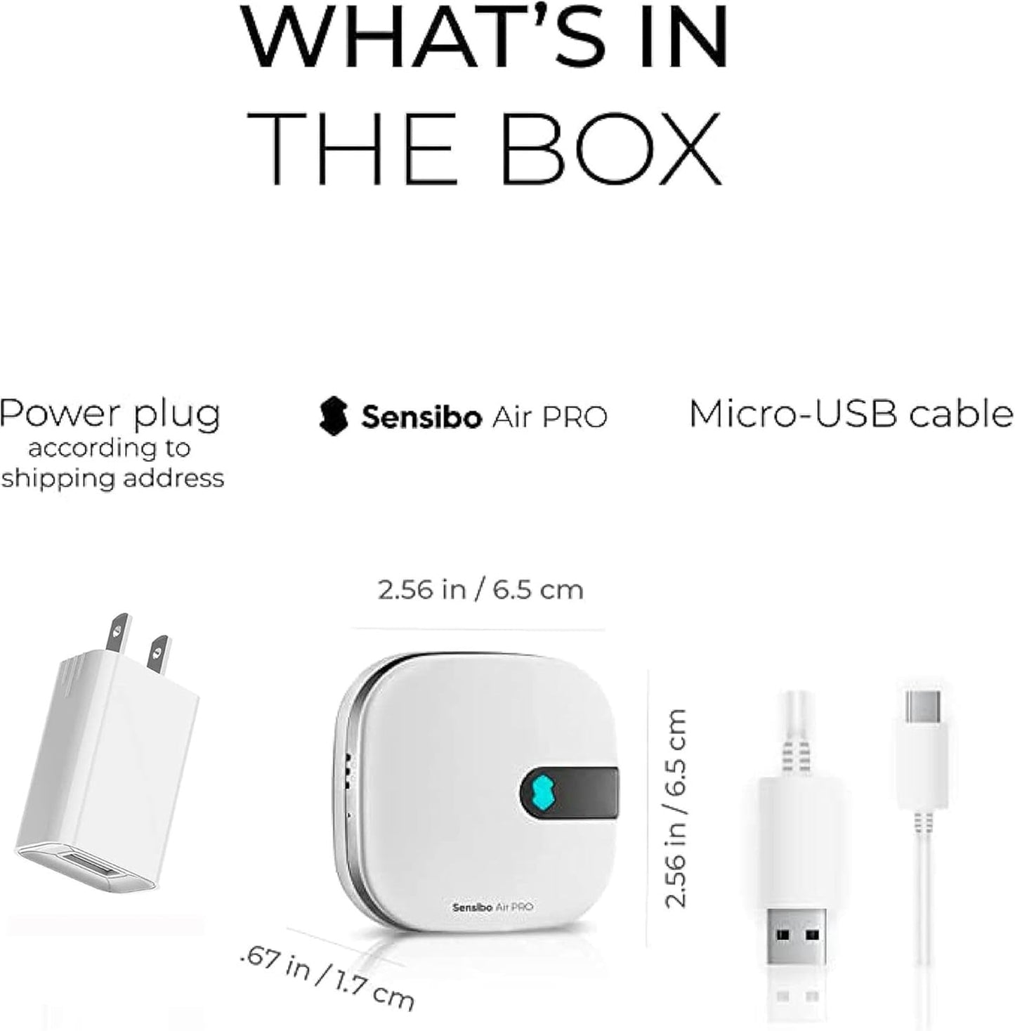 Sensibo Air PRO Smart AC Controller with Intelligent Sensor - White DEMO