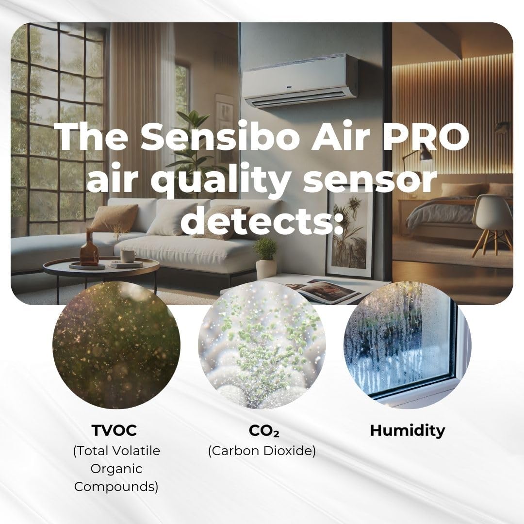 Sensibo Air PRO Smart AC Controller with Intelligent Sensor - White DEMO