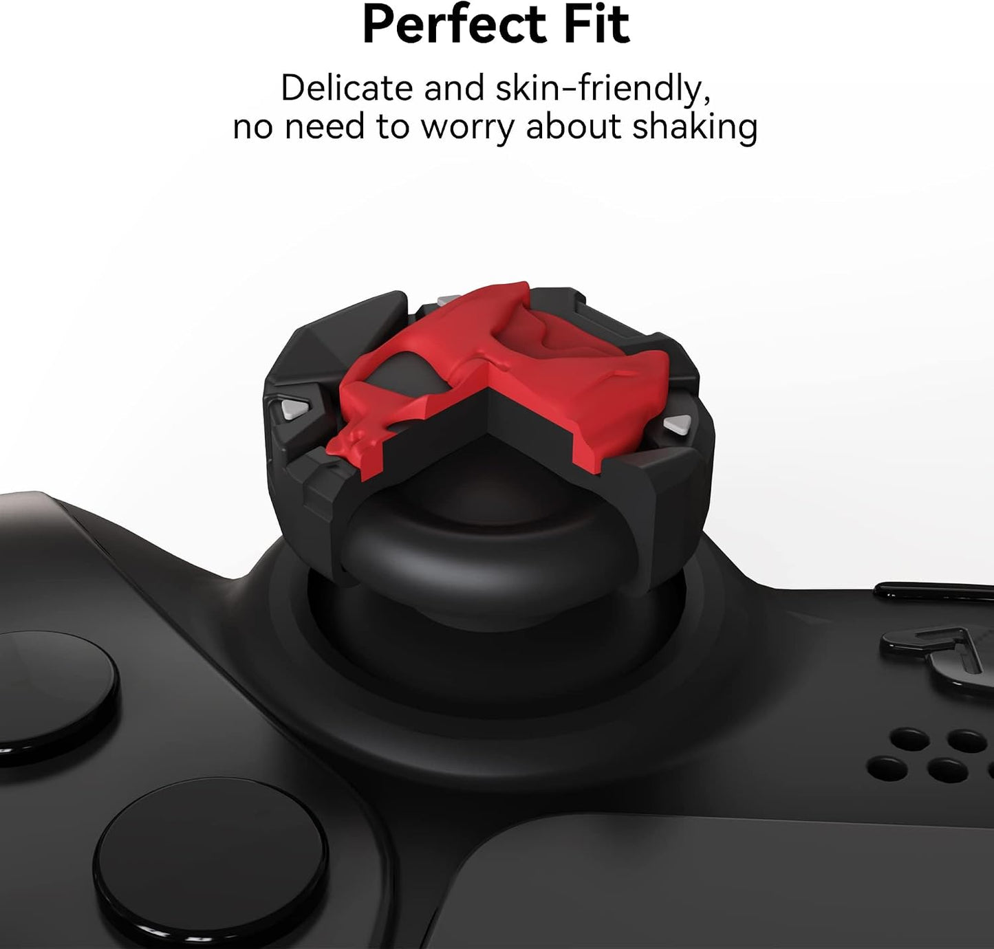 GeekShare Skull Thumb Grip Caps Thumbsticks Cover Set for PS5 Gaming NEW