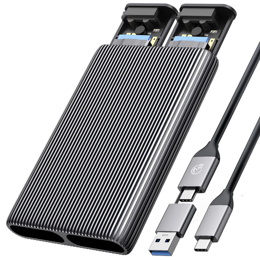 ORICO M.2 Enclosures NVMe SSD Enclosure USB-C Adapter - Aluminium Silver DEMO