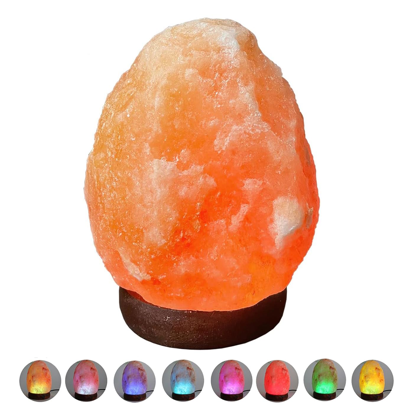 Himalayan Salt Lamp Mini Natural Rock USB Powered Decorative Table Pink NEW