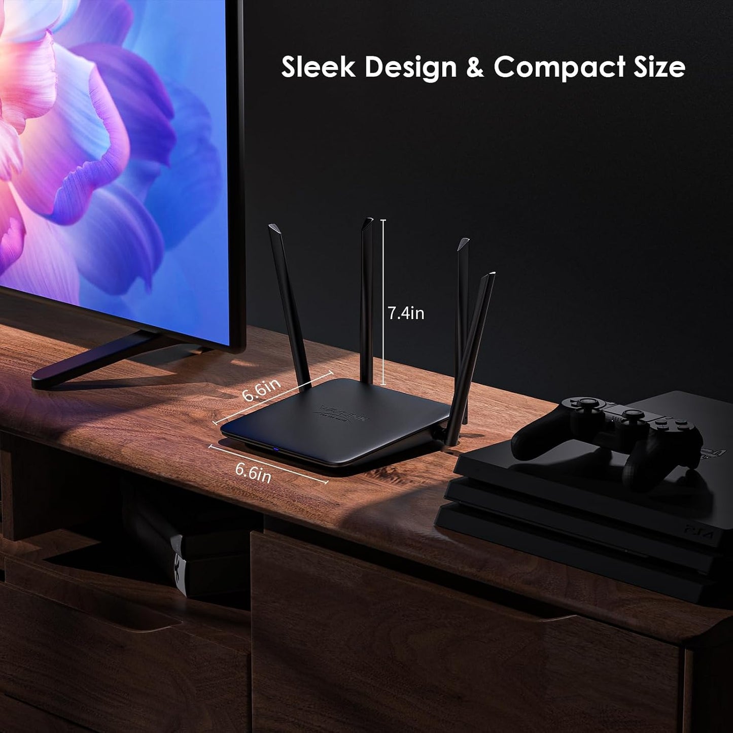 WAVLINK Dual Routers Band WiFi 6 Router with Gigabit Ethernet Ports for DEMO