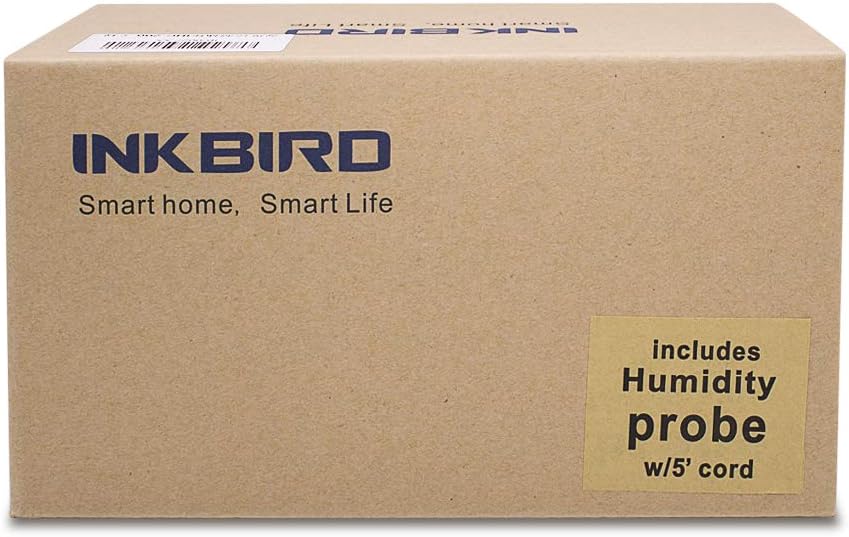 Inkbird Digital Hygrometers Dual Stage Humidity Controller and Hygrometer, NEW