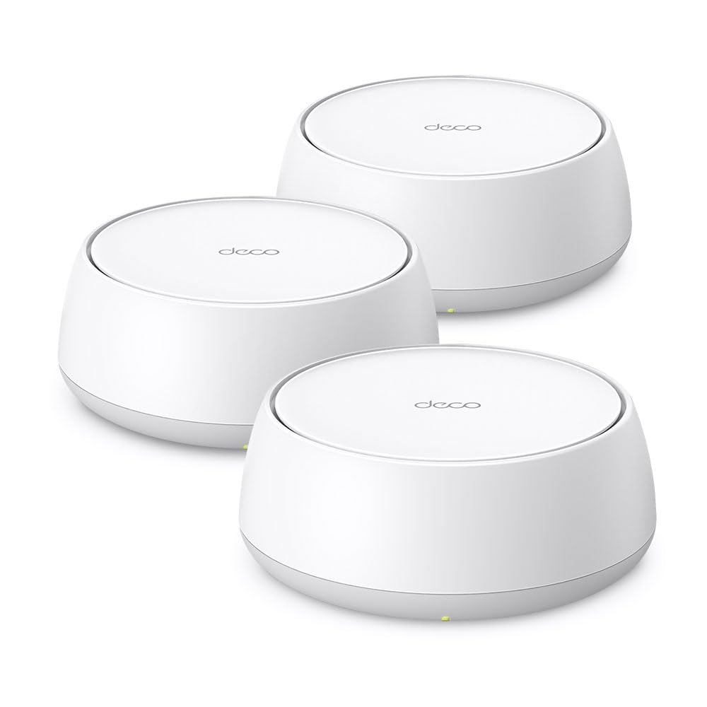 TP-Link Dual Routers Band Mesh WiFi 7 Router System 4K Streaming Whole Home NEW