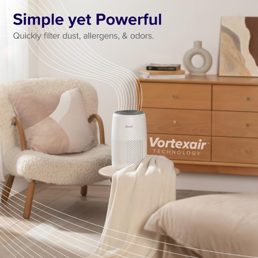 Levoit 3-in-1 Air Purifiers Air Purifier HEPA Filter Quiet Bedroom Home DEMO
