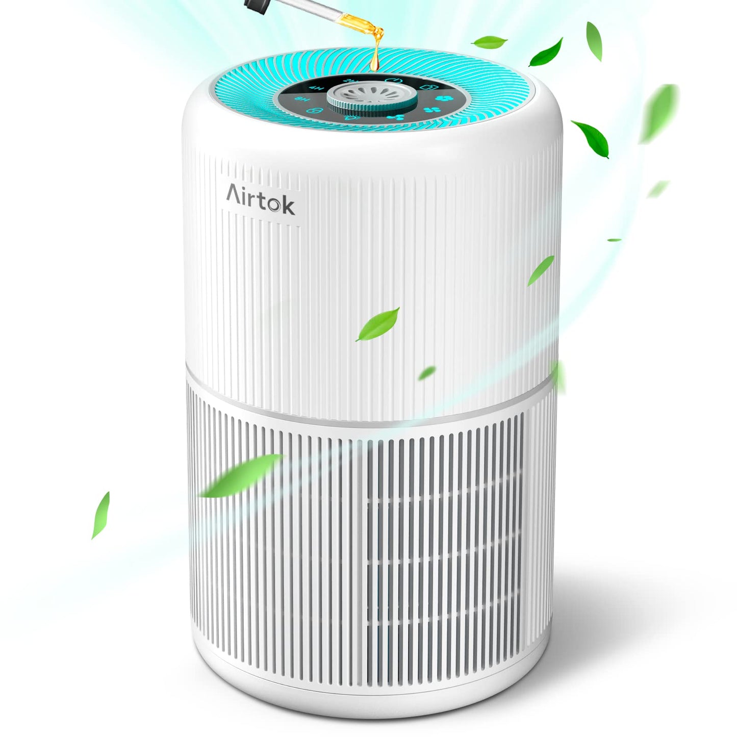 AIRTOK 4-in-1 Air Purifiers HEPA Air Purifier for Home Bedroom Quiet DEMO