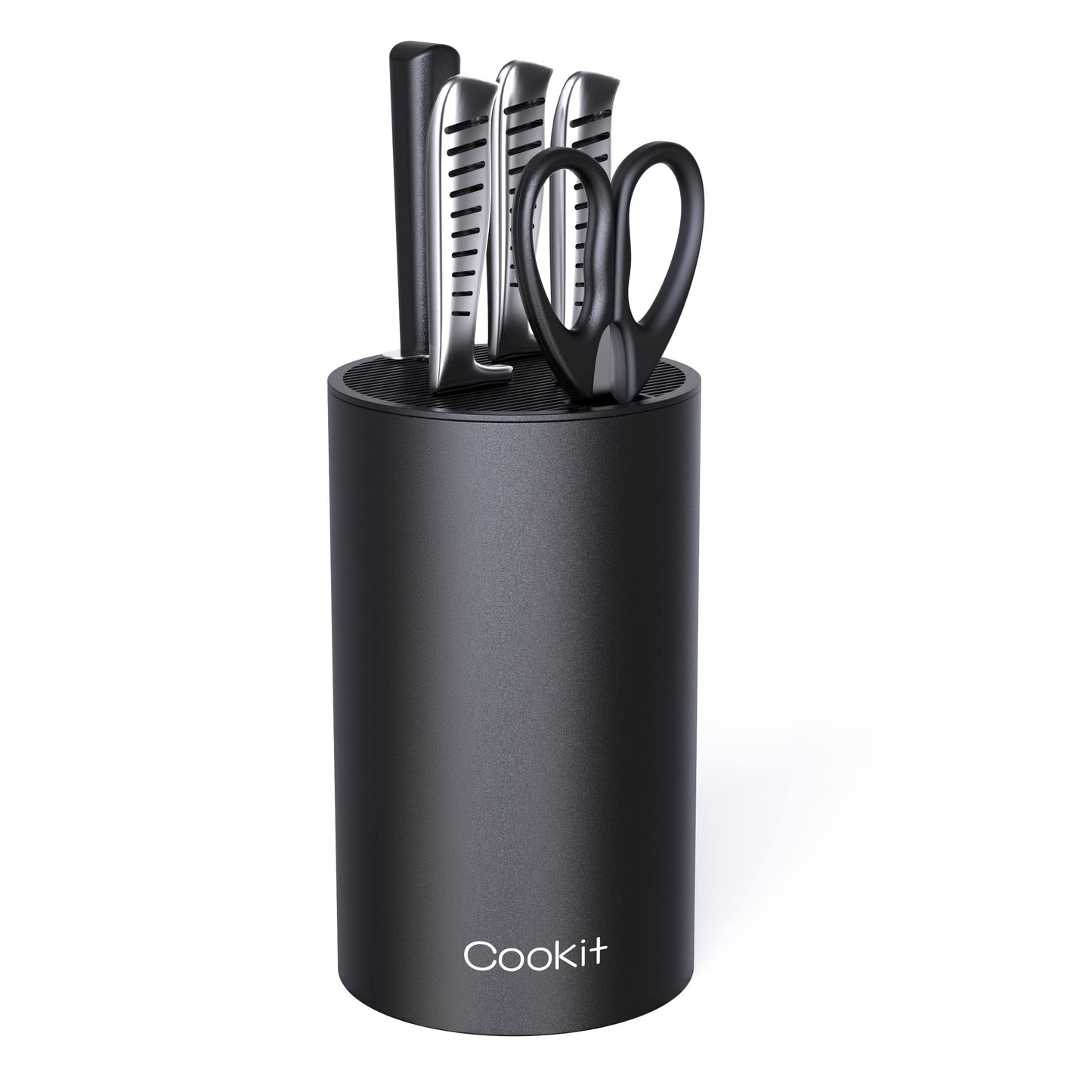 Cookit Universal Kitchen Knives Knife Block Holder with Unique Double-L NEW