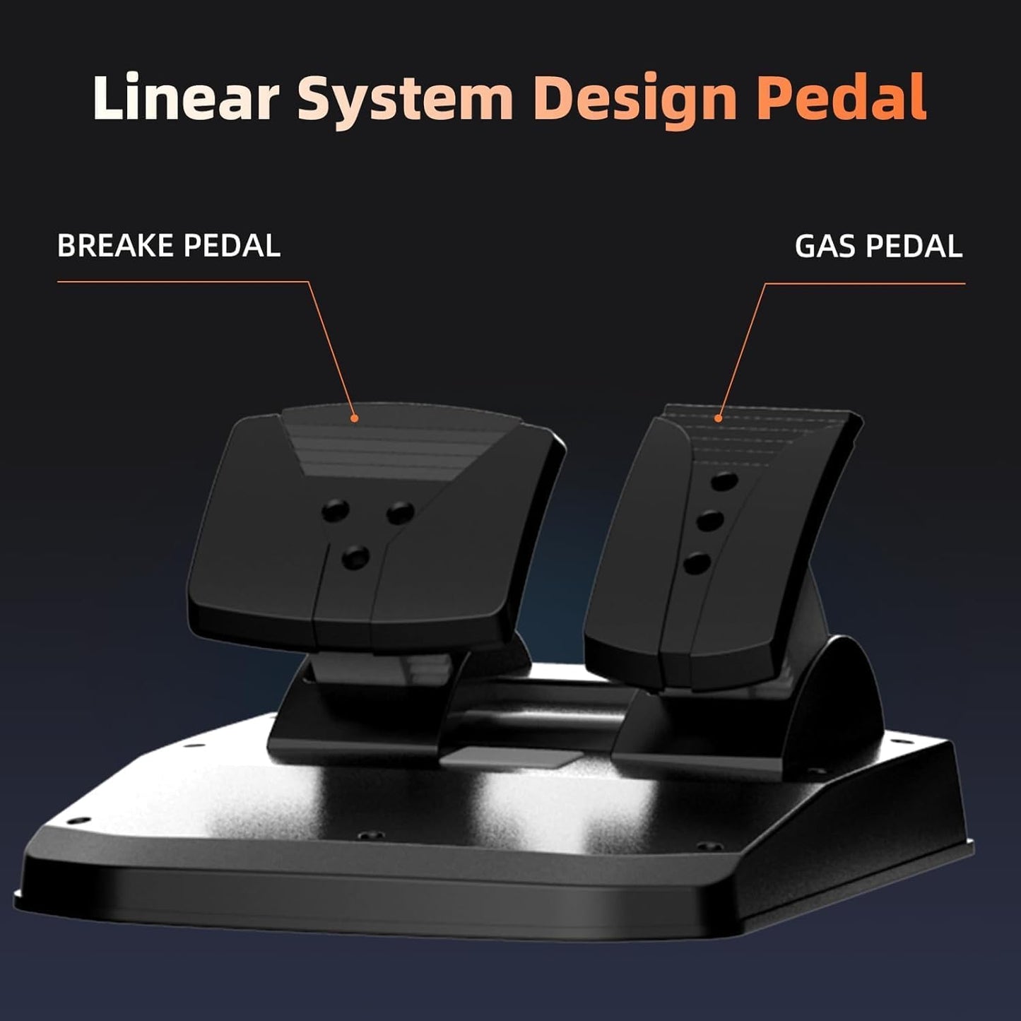 Gaming Controllers Racing Wheel Controller for Simulation Driving Games DEMO