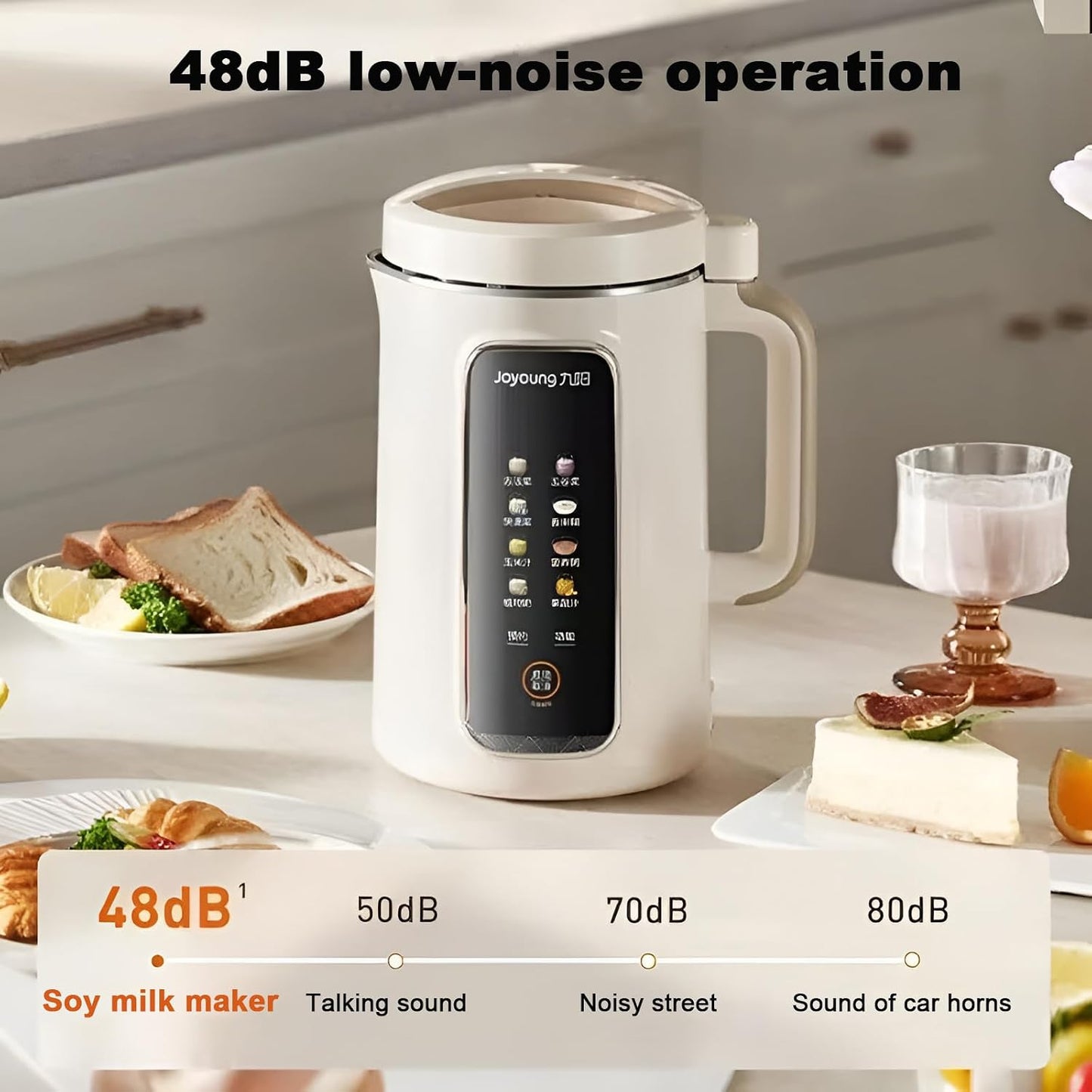 JOYOUNG 1.2L Jug Blenders Jug Blender Automatic Soybean Milk & Nut Maker NEW