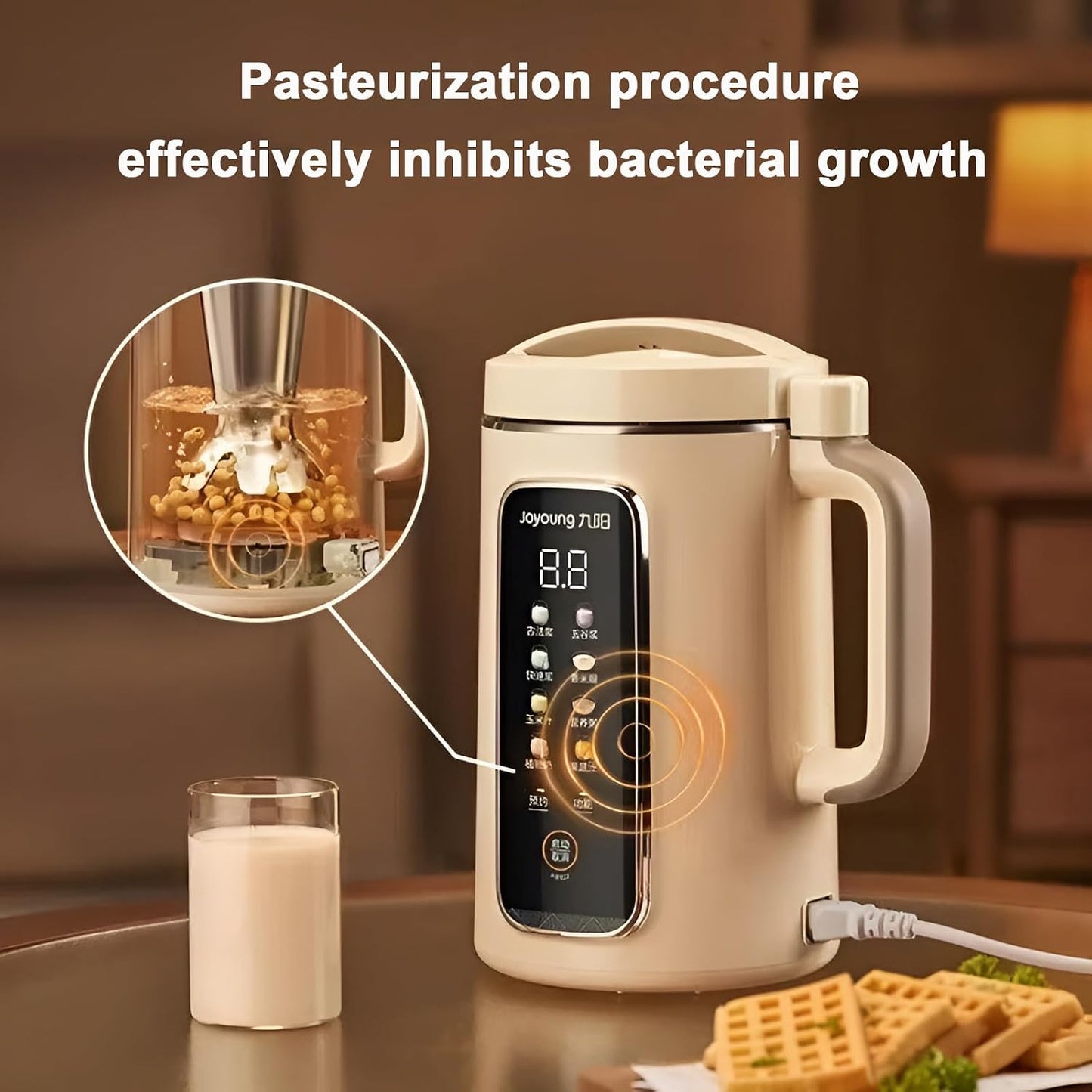 JOYOUNG 1.2L Jug Blenders Jug Blender Automatic Soybean Milk & Nut Maker NEW