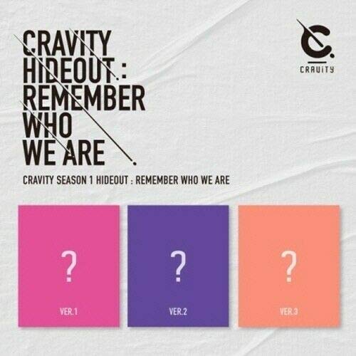 CRAVITY 'Hideout:Remember Who We Are' Season1 Version.2 CD and Photobook NEW