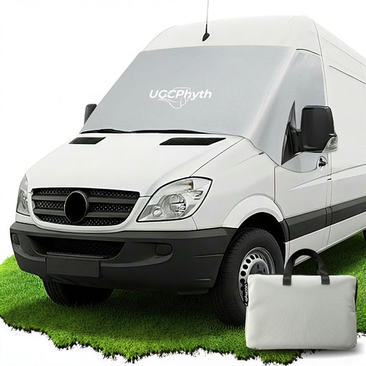 Motorhome Front Window Sunshade and Insulation Cover for Mercedes Sprinter