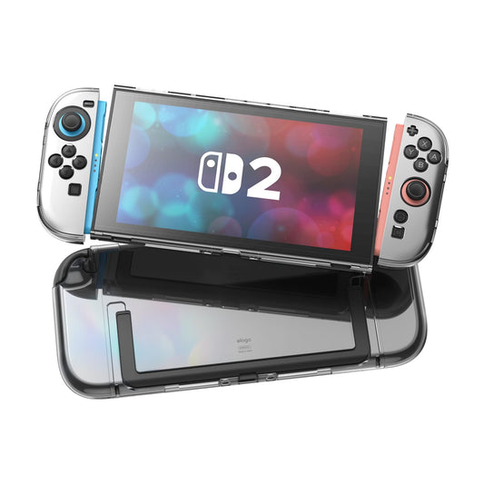 elago Clear Cases Slim Hard Shell Case for Nintendo Switch 2 Shock Resistant