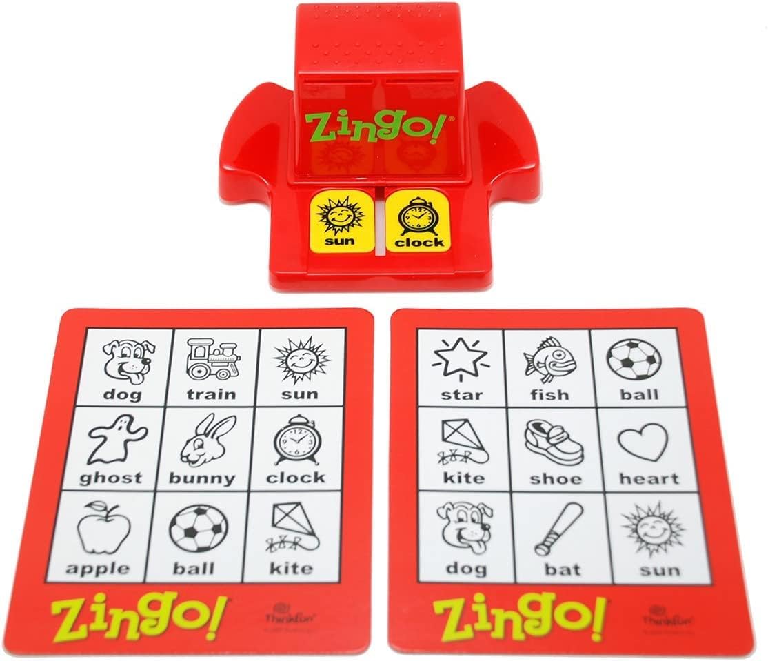 ThinkFun Zingo! Preschool Matching & Bingo Board Game for Kids, NEW