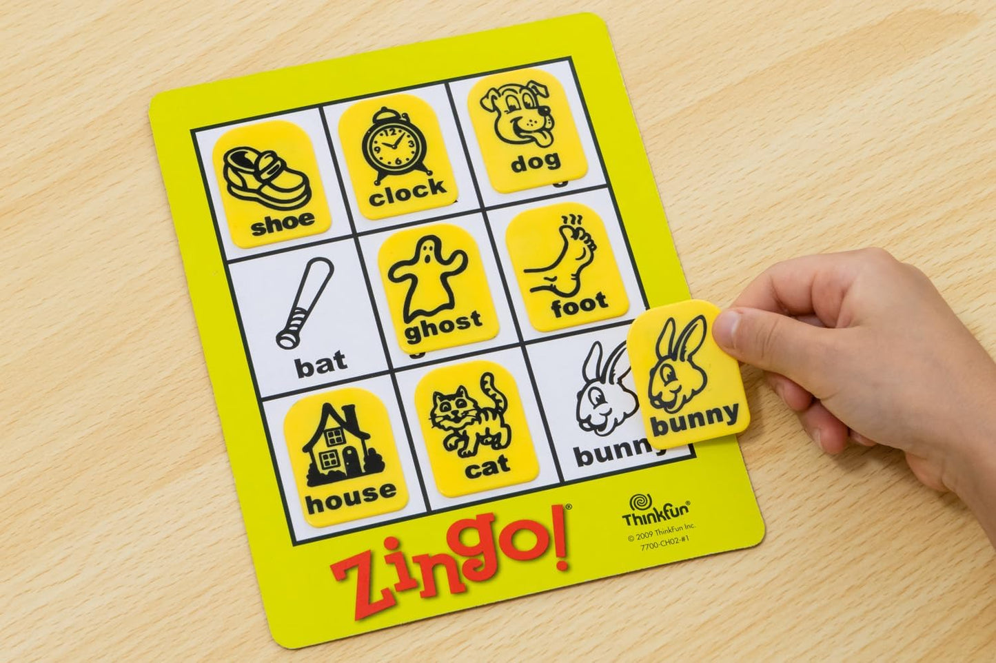 ThinkFun Zingo! Preschool Matching & Bingo Board Game for Kids, NEW