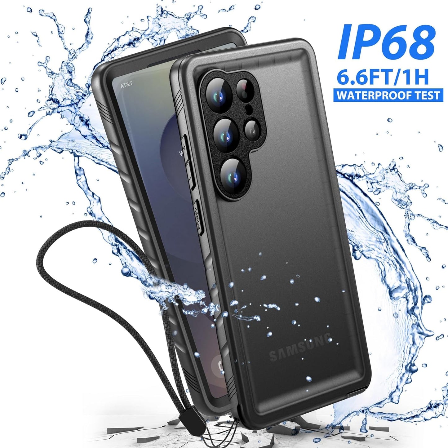 SPORTLINK Waterproof Phone Case Hard Military Cover for Galaxy S25 Ultra NEW