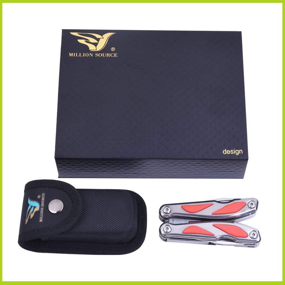 MILLION SOURCE Multitools 11-in-1 Multitool Folding Plier Multipurpose Tool NEW