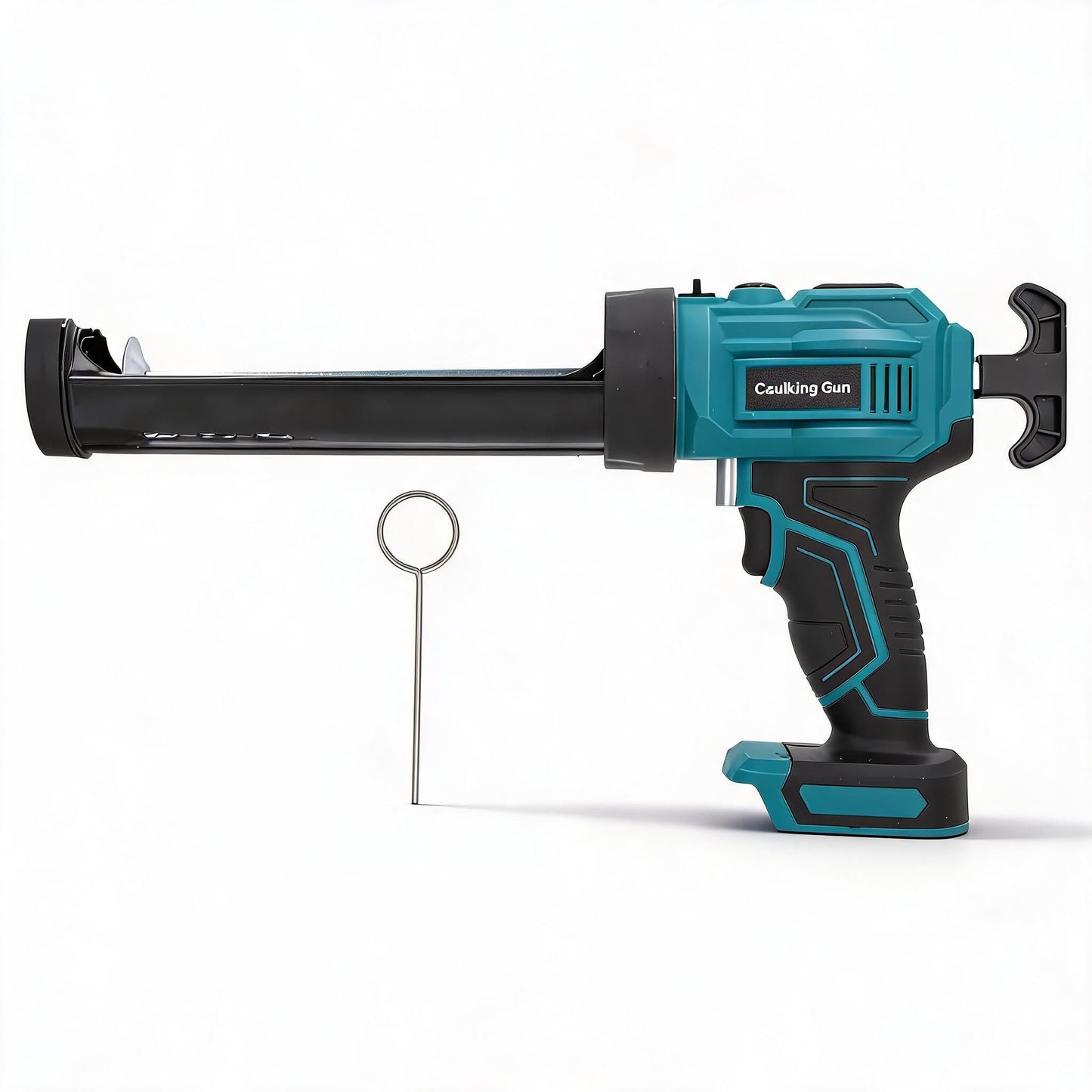 Cordless Silicone Hand Tools Caulking Gun with 4 Speeds, Demo Blue - DEMO