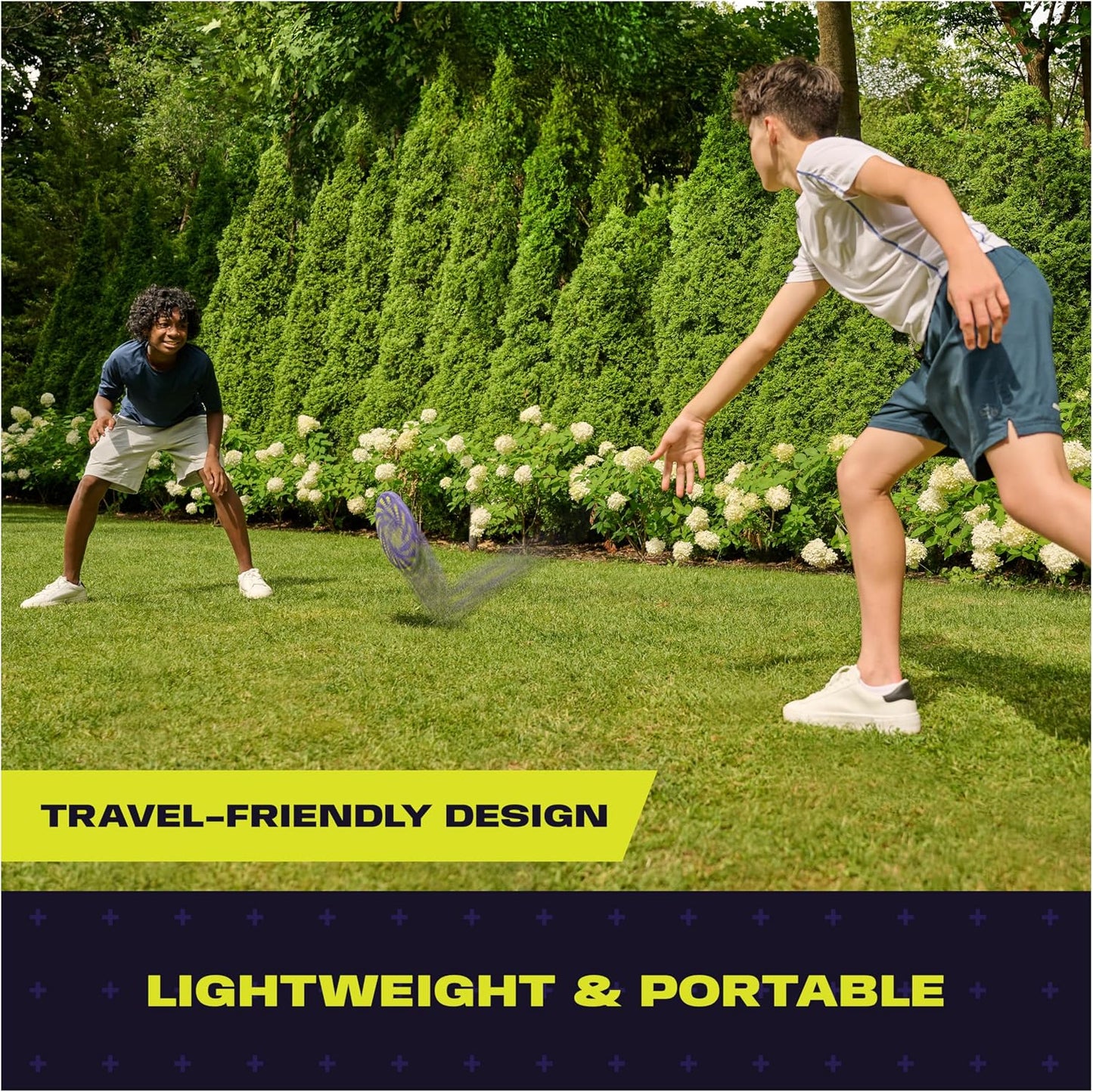 Aerobie 9 Inch Bounce Disc Outdoor Throwing Toy for Kids Party Games Multi NEW
