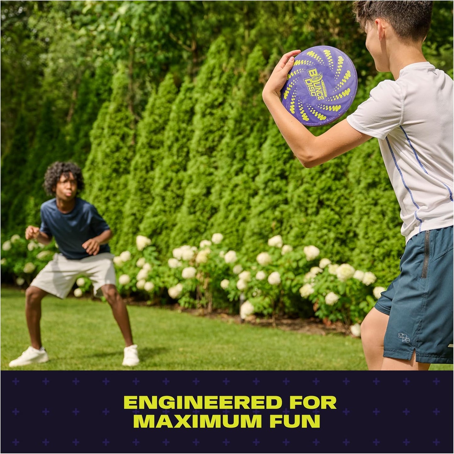 Aerobie 9 Inch Bounce Disc Outdoor Throwing Toy for Kids Party Games Multi NEW