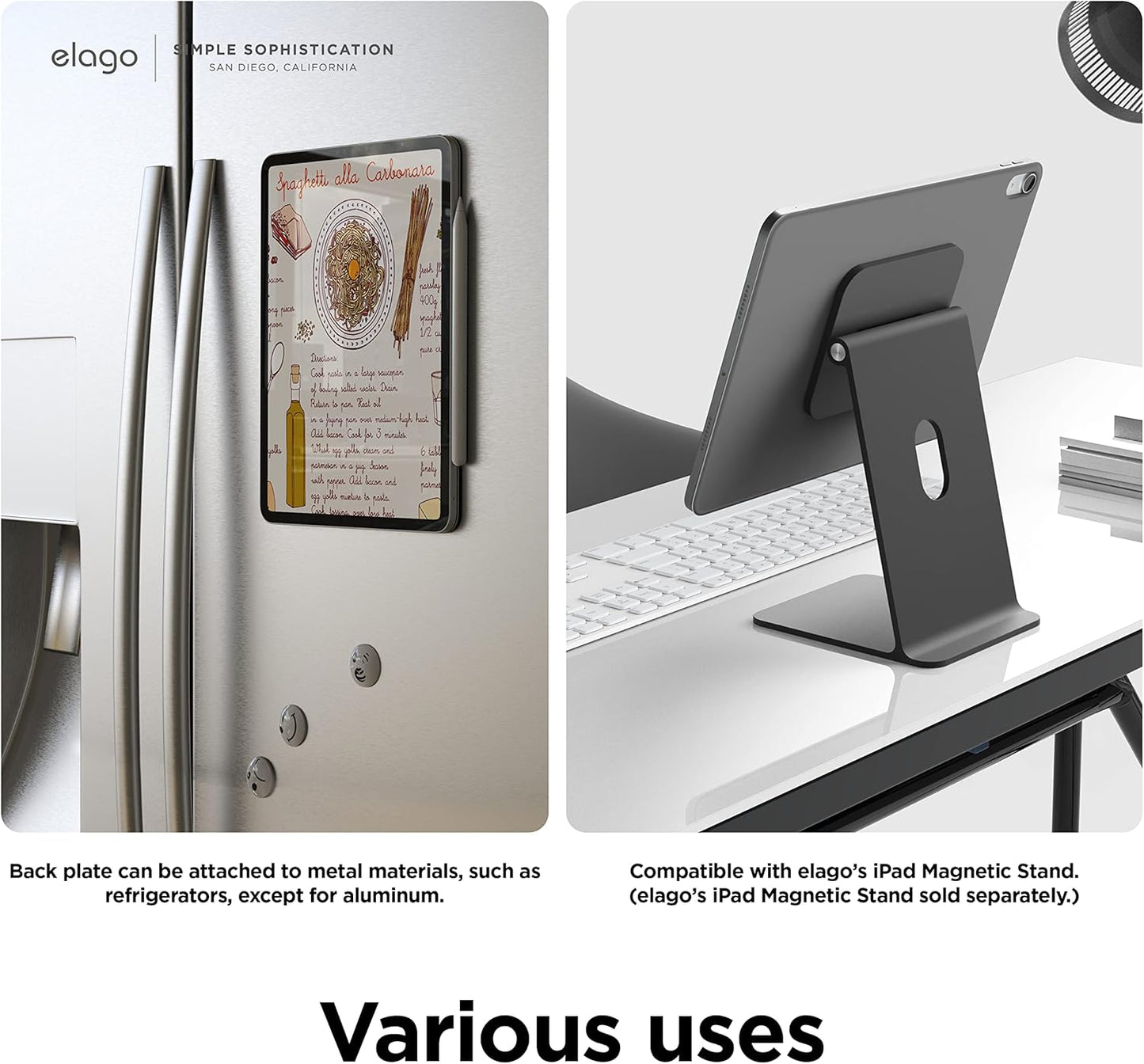 elago Dark Gray Magnetic Tablet Case for New iPad 10th Generation 10.9 DEMO