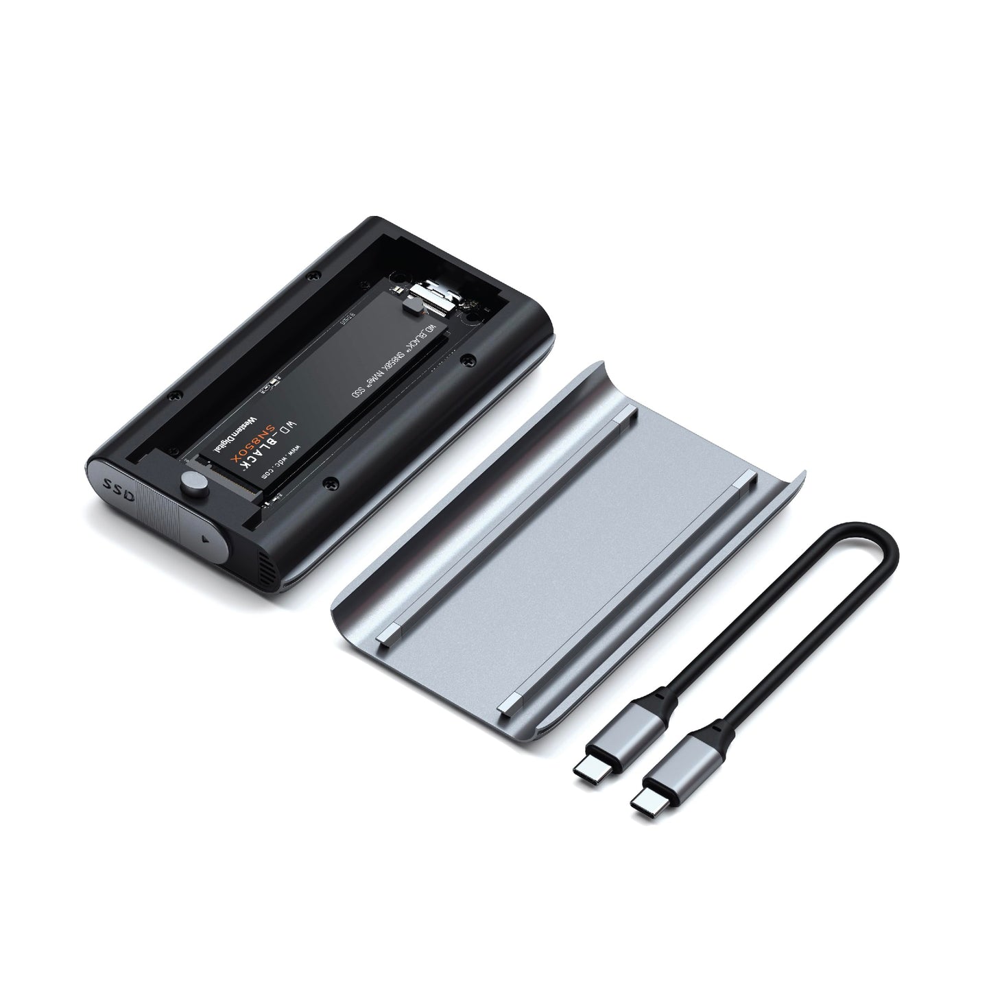 Satechi USB4 Enclosures M.2 NVMe SSD Pro Enclosure 40Gbps High-Speed Data DEMO