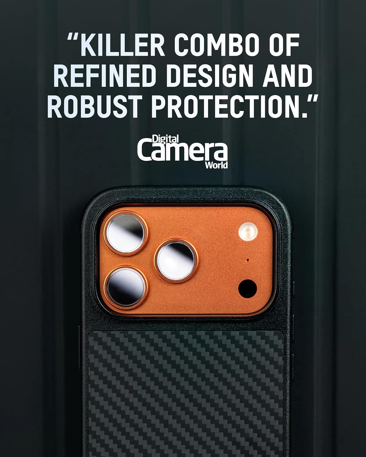 Mous Limitless Carbon Fibre Protective Case for iPhone 17 Pro Max 6.9" DEMO