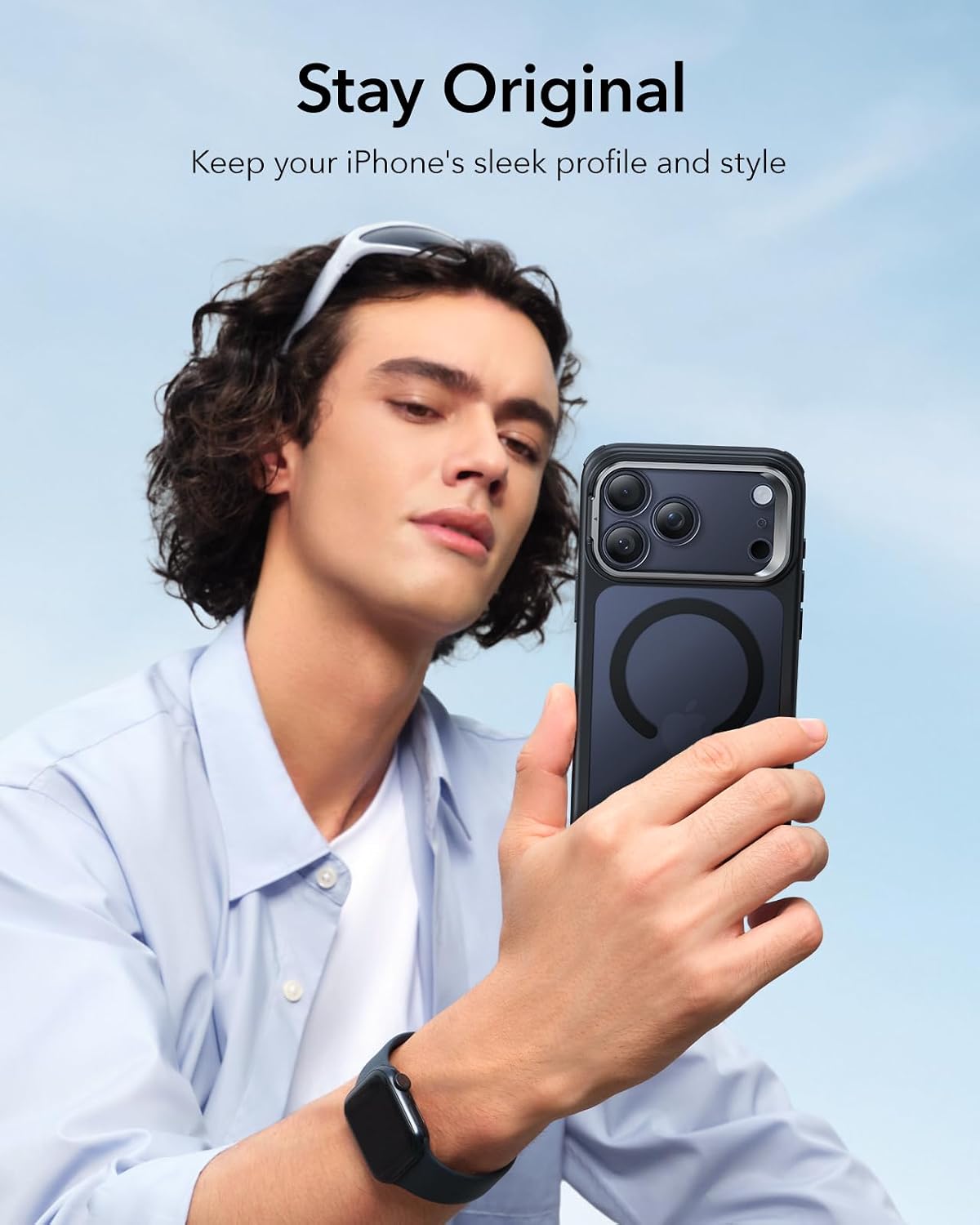 ESR Frosted Black Phone Case for Apple iPhone 17 Pro Max 6.9" Smartphone NEW