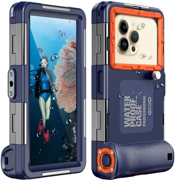 SHELLBOX Waterproof Pouches Diving Phone Case for iPhone Samsung Galaxy NEW