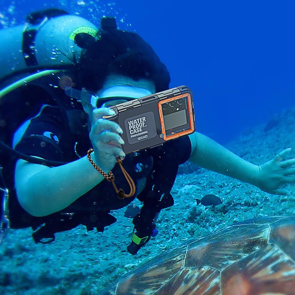 SHELLBOX Waterproof Pouches Diving Phone Case for iPhone Samsung Galaxy NEW
