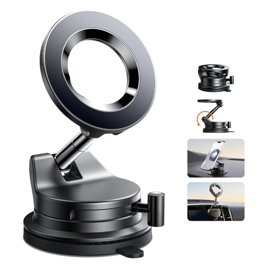 LISEN Magnetic Dash-Mounted Holders Car Mount Dash Holder Strongest Black NEW